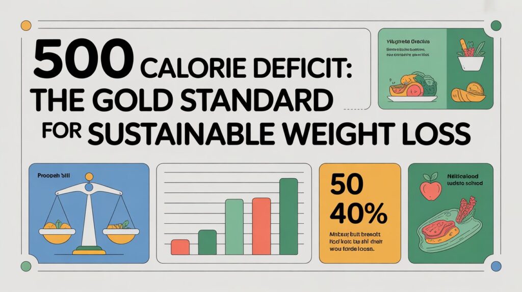 500 Calorie Deficit: The Gold Standard for Sustainable Weight Loss
