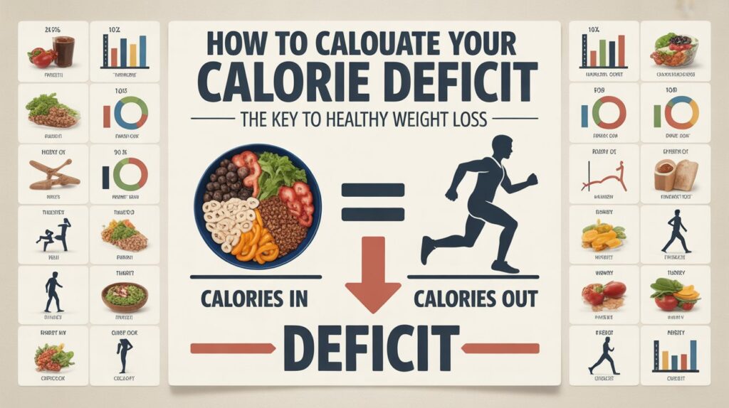 how to calculate calorie deficit UK